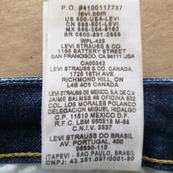 Excelente condition Levi's mid rise skinny jeans - Picture 8 of 10